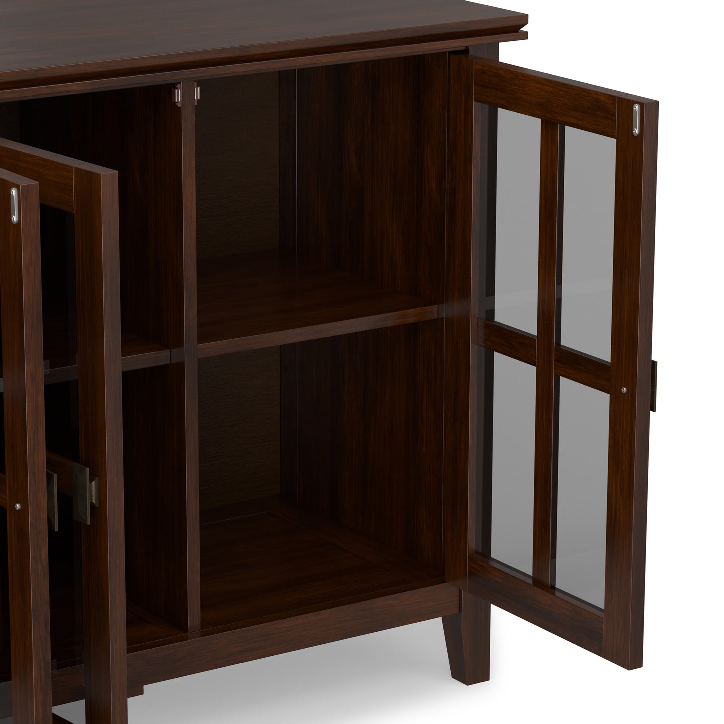 Russet Brown | Artisan Wide 4 Door Storage Cabinet