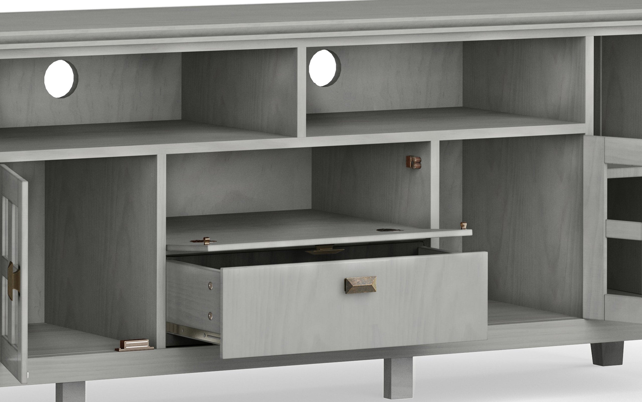 Fog Grey | Artisan 72 inch TV Media Stand