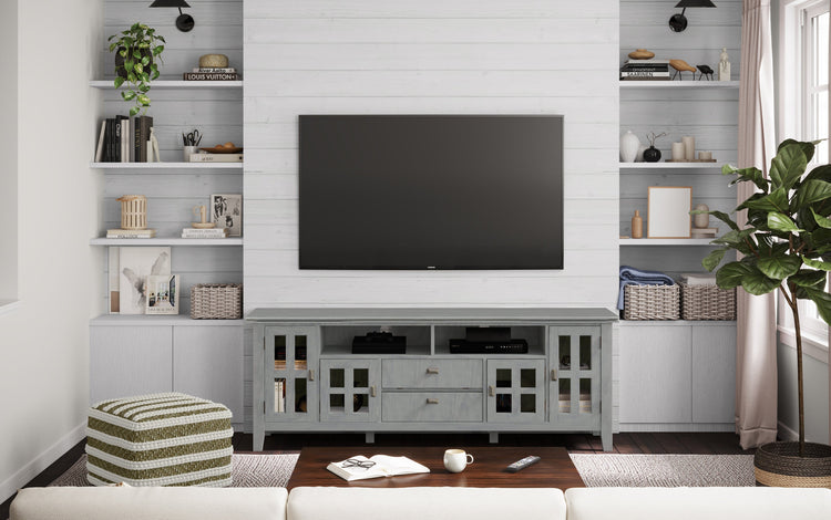 Fog Grey | Artisan 72 inch TV Media Stand