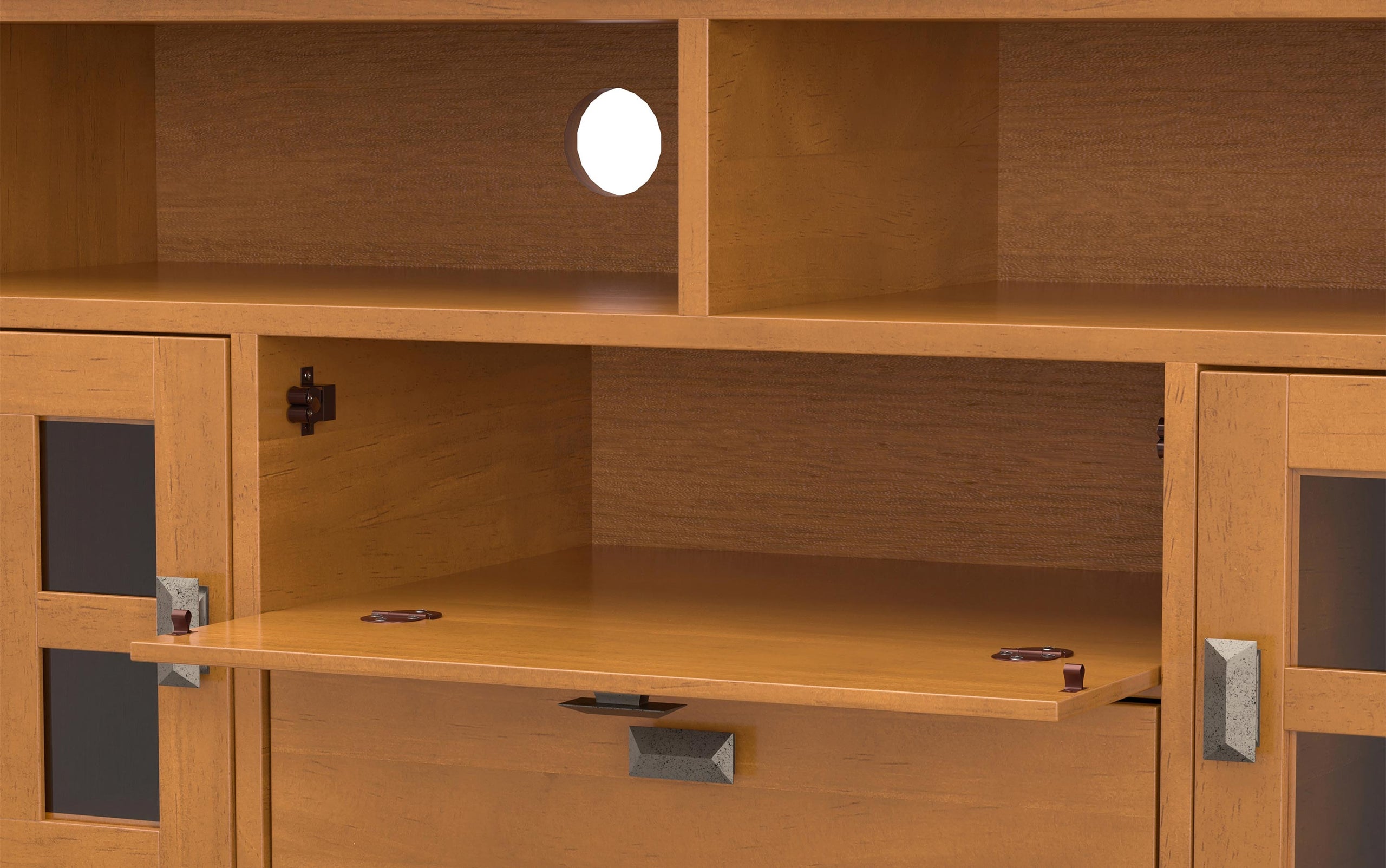 Honey Brown | Artisan 72 inch TV Media Stand