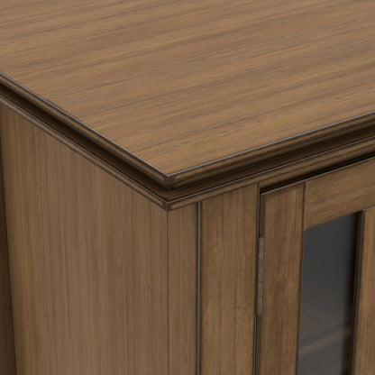 Rustic Natural Aged Brown | Artisan 72 inch TV Media Stand