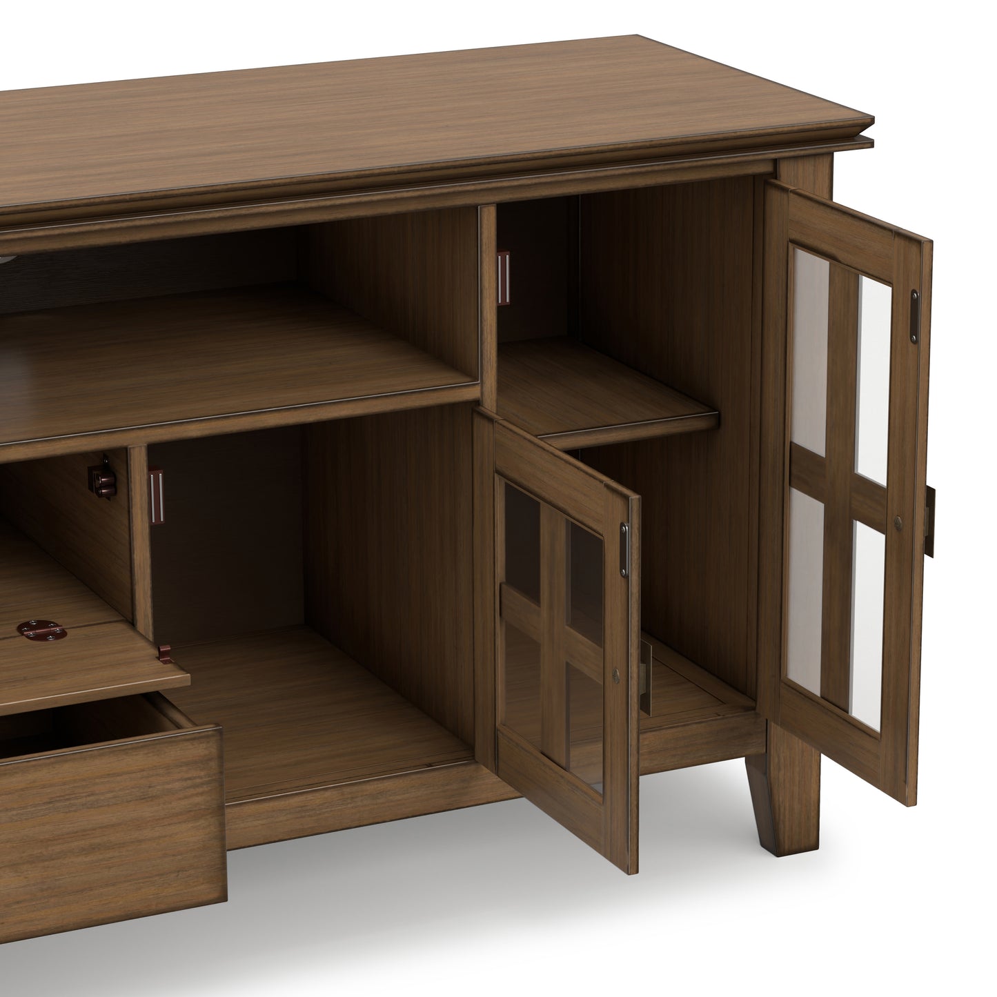 Rustic Natural Aged Brown | Artisan 72 inch TV Media Stand