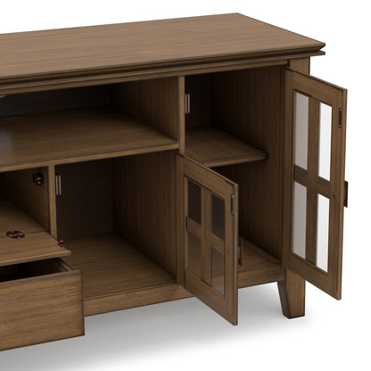 Rustic Natural Aged Brown | Artisan 72 inch TV Media Stand