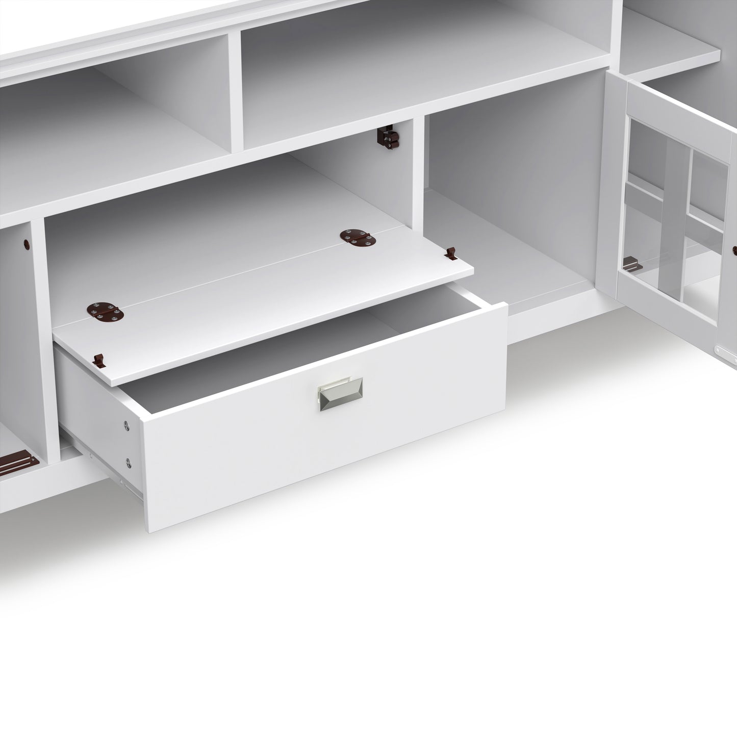 White | Artisan 72 inch TV Media Stand