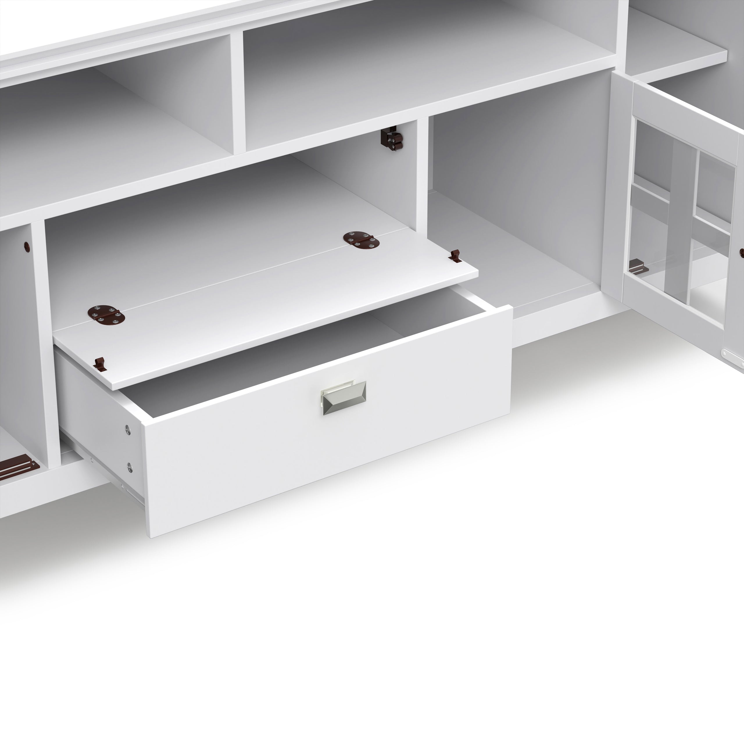 White | Artisan 72 inch TV Media Stand