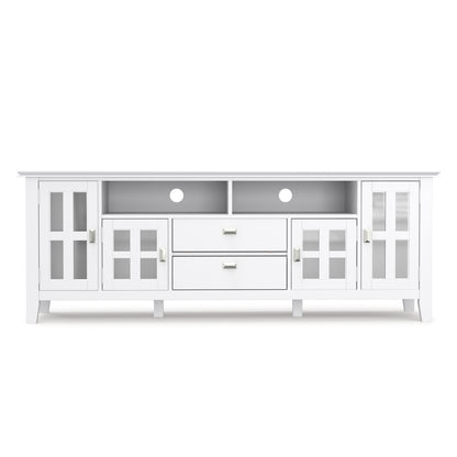 White | Artisan 72 inch TV Media Stand