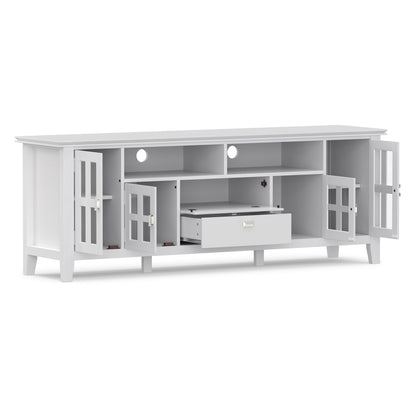 White | Artisan 72 inch TV Media Stand