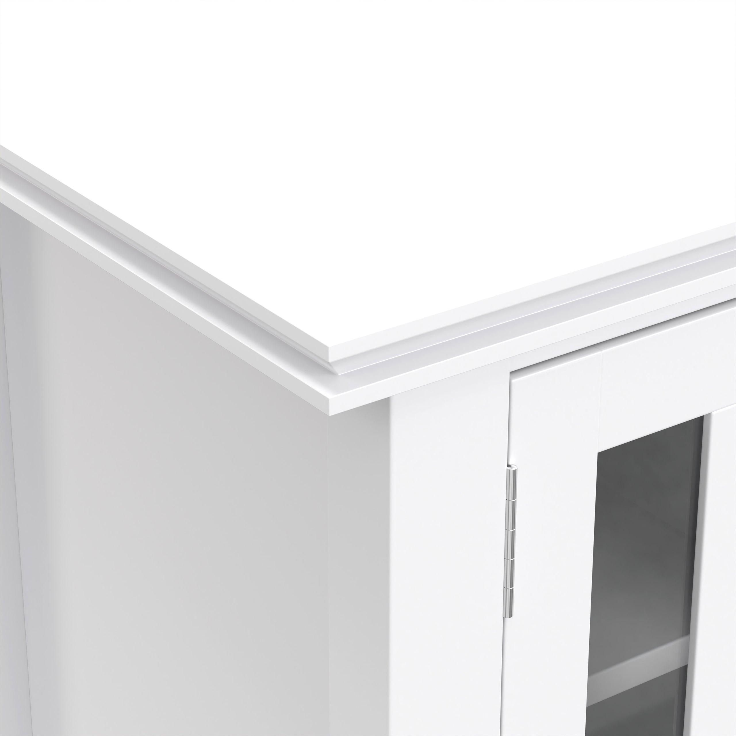 White | Artisan 72 inch TV Media Stand