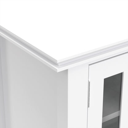 White | Artisan 72 inch TV Media Stand