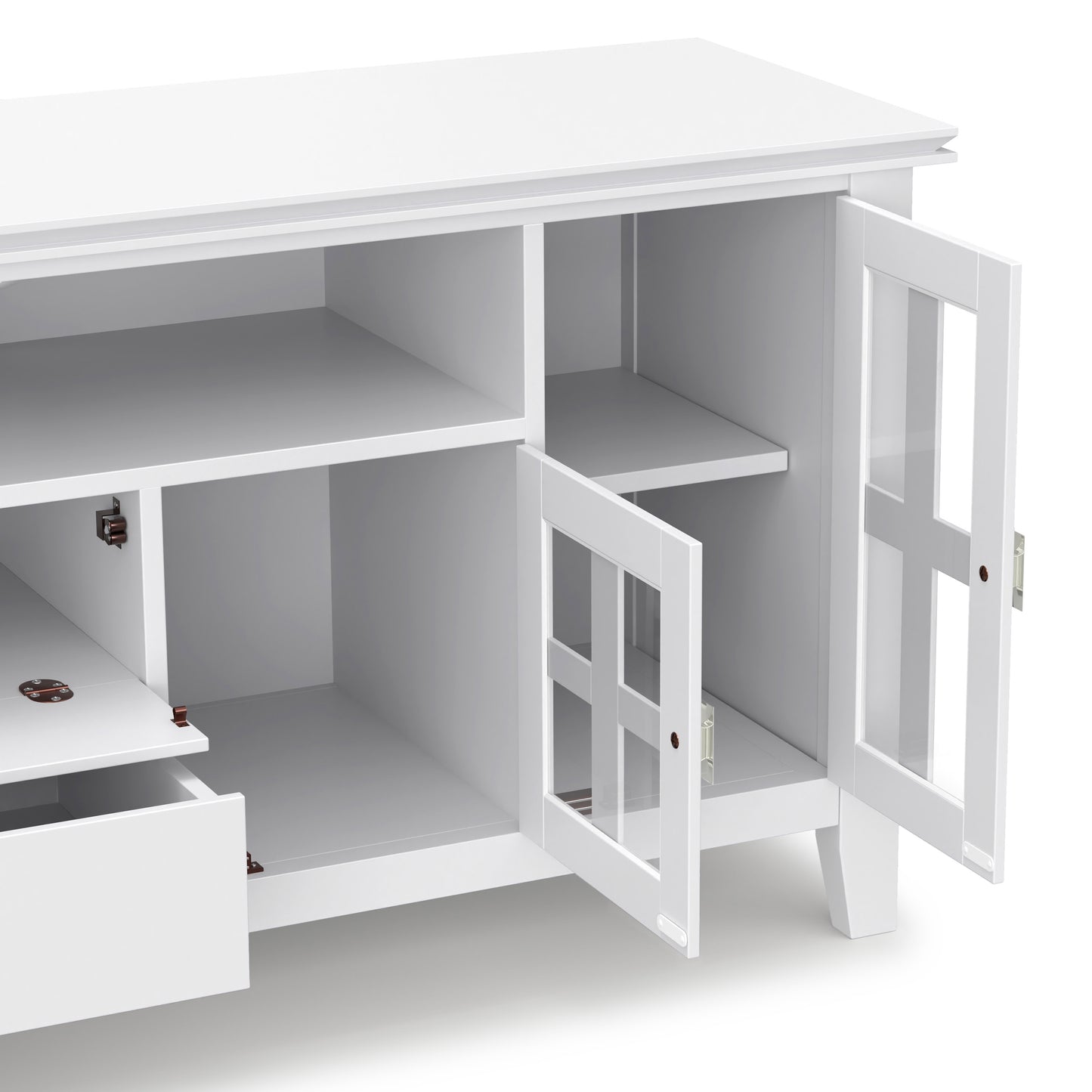 White | Artisan 72 inch TV Media Stand