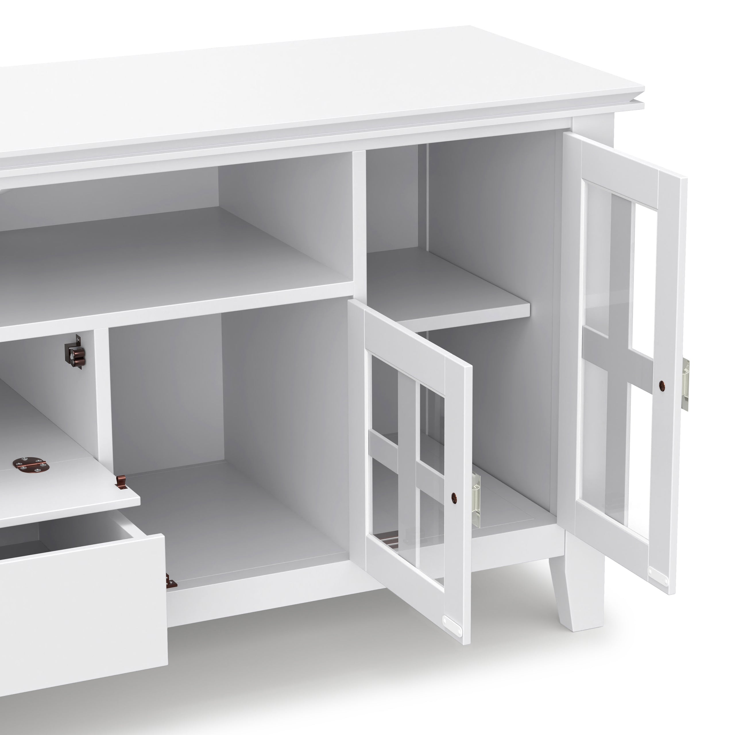 White | Artisan 72 inch TV Media Stand