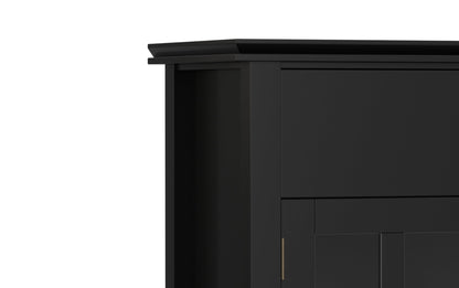 Black | Artisan Large 4 Door Sideboard Buffet
