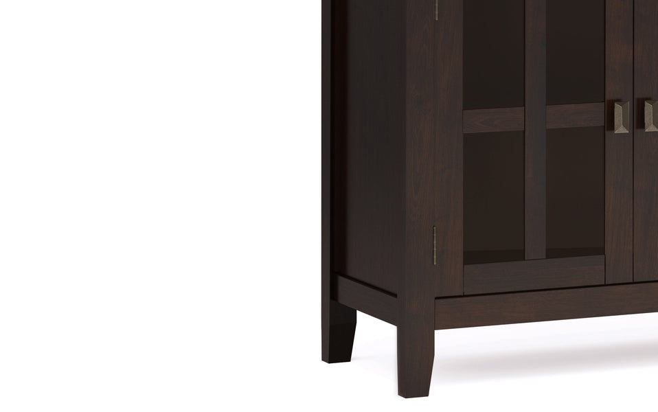 Dark Chestnut Brown | Artisan Large 4 Door Sideboard Buffet