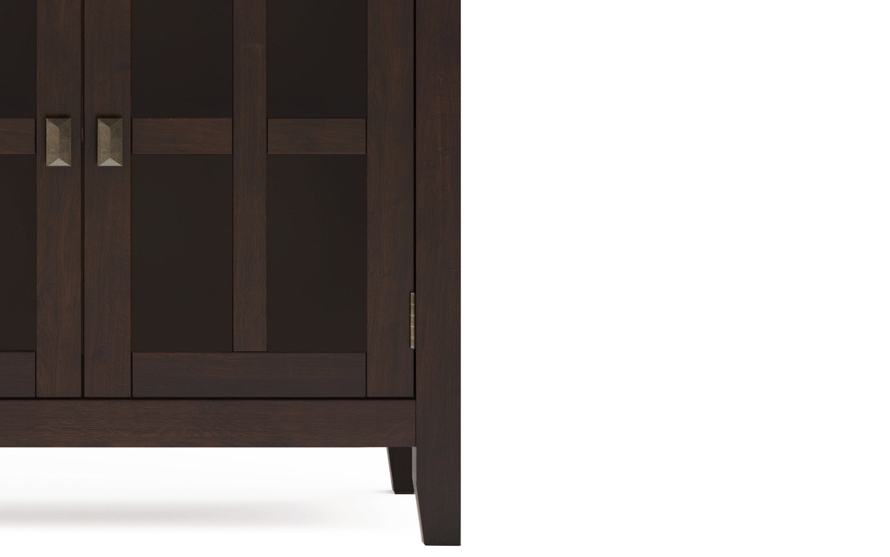 Dark Chestnut Brown | Artisan Large 4 Door Sideboard Buffet