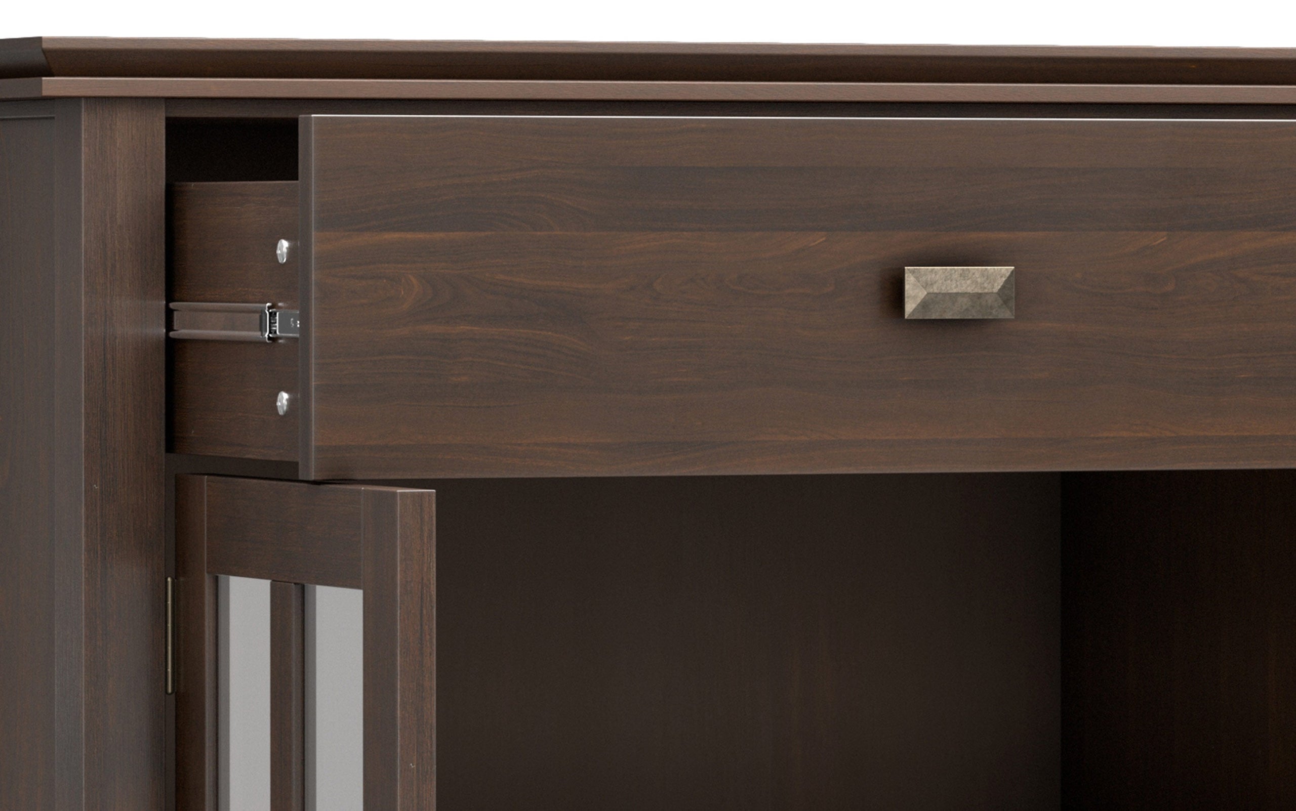 Natural Aged Brown | Artisan Large 4 Door Sideboard Buffet