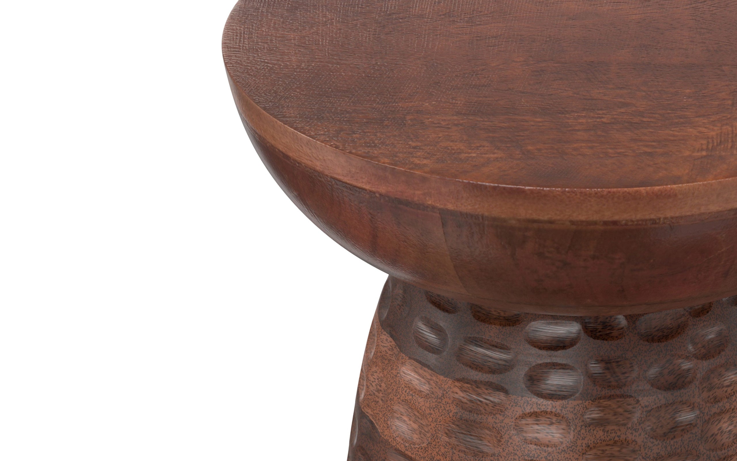 Warm Dark Brown | Boyd Wooden Accent Table