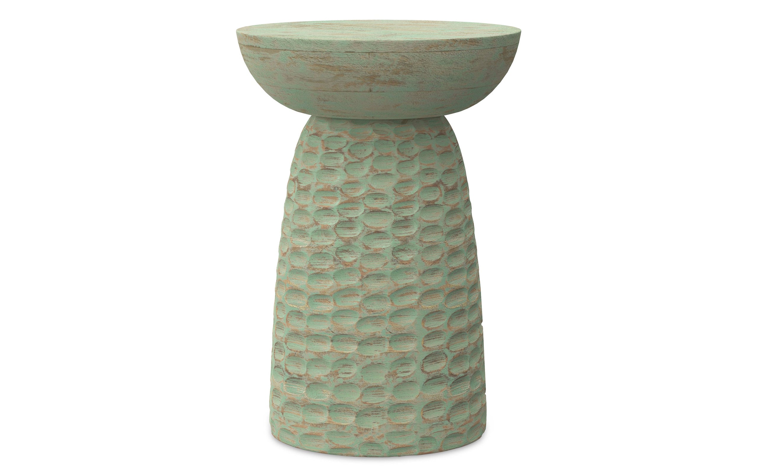 Green Wash | Boyd Wooden Accent Table