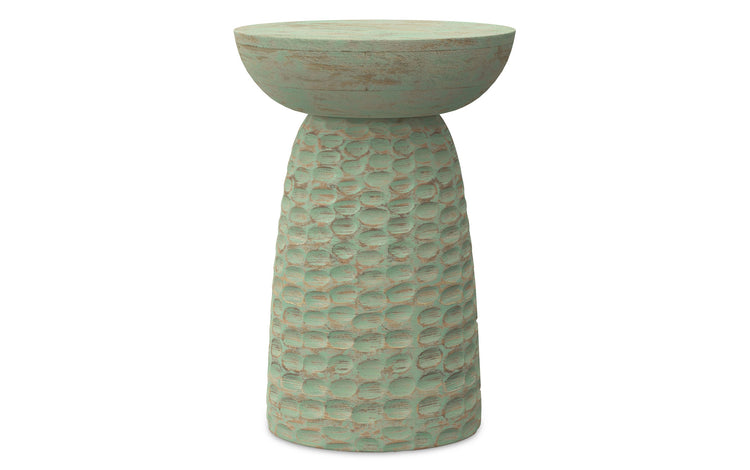 Green Wash | Boyd Wooden Accent Table