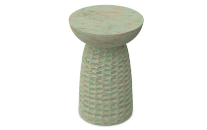 Green Wash | Boyd Wooden Accent Table