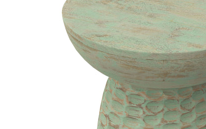 Green Wash | Boyd Wooden Accent Table
