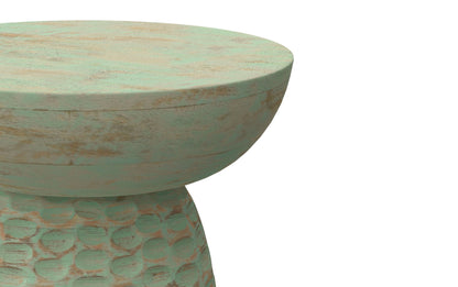 Green Wash | Boyd Wooden Accent Table