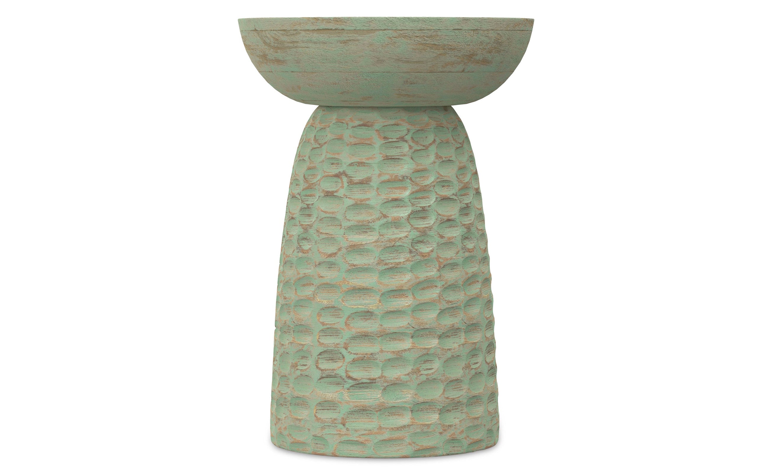 Green Wash | Boyd Wooden Accent Table