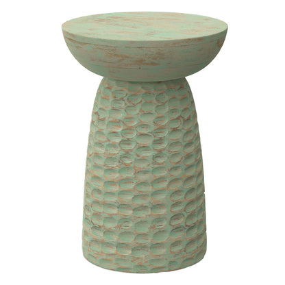 Green Wash | Boyd Wooden Accent Table