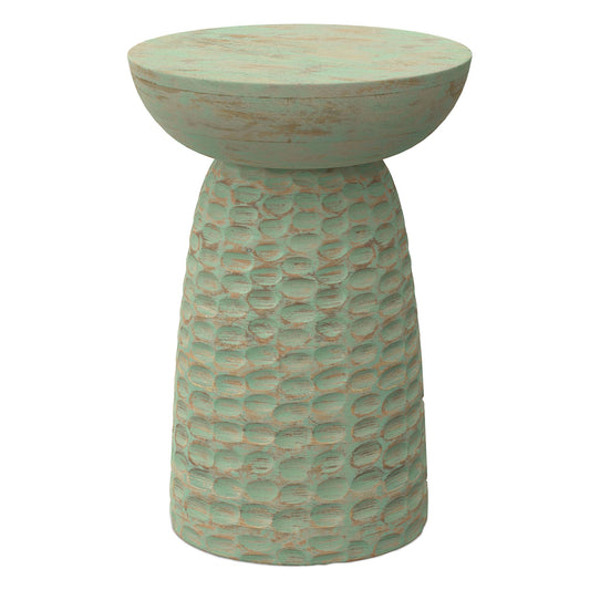 Green Wash | Boyd Wooden Accent Table
