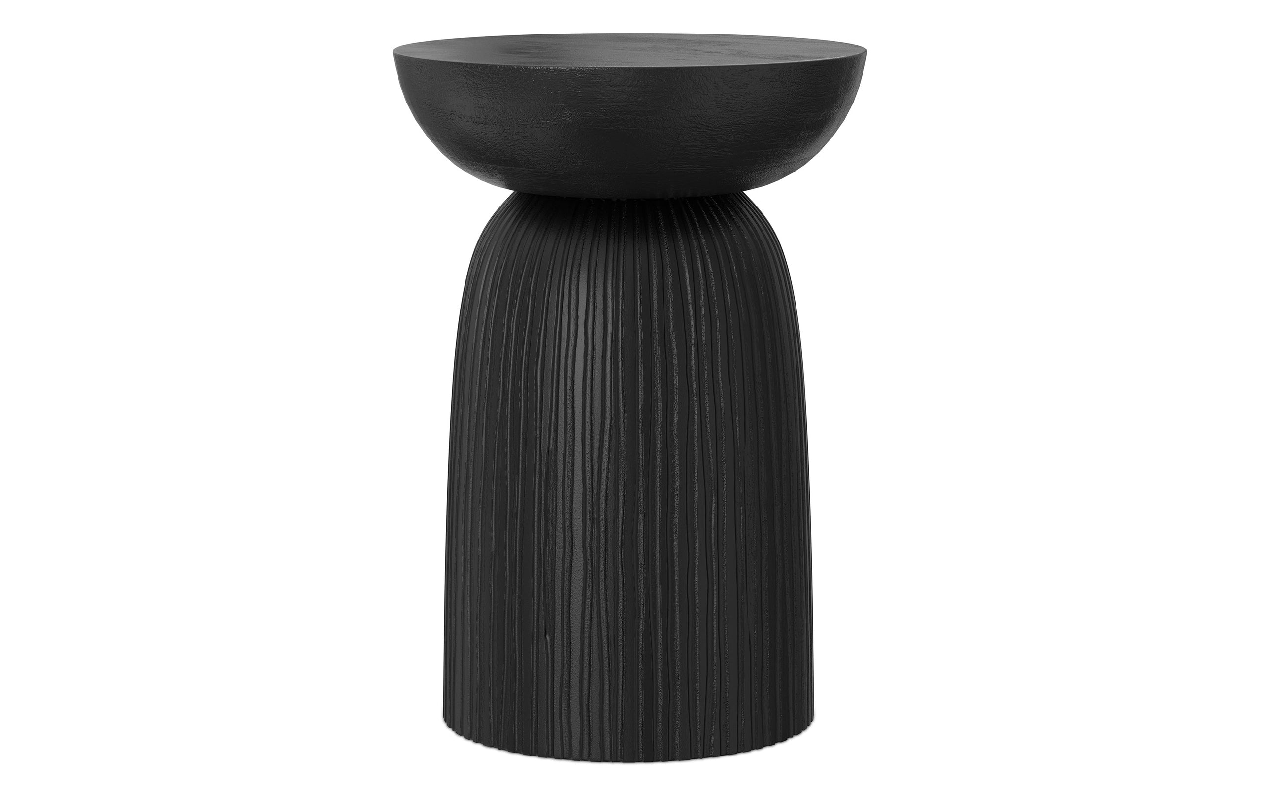 Black | Boyd 13 inch Line Accent Table