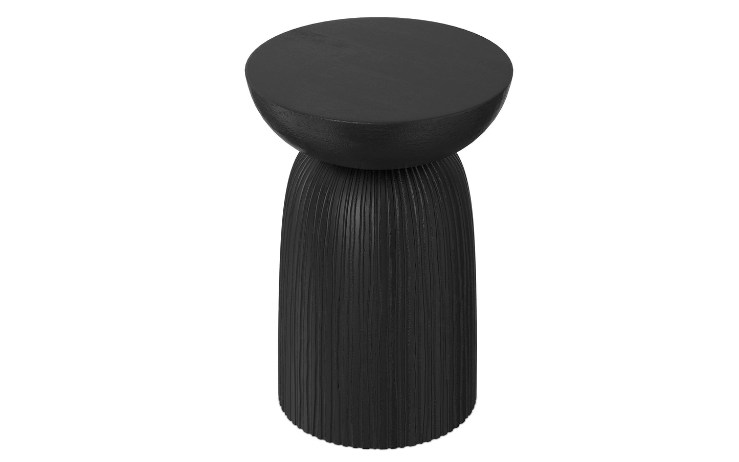 Black | Boyd 13 inch Line Accent Table