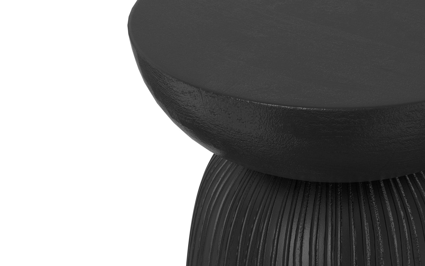 Black | Boyd 13 inch Line Accent Table