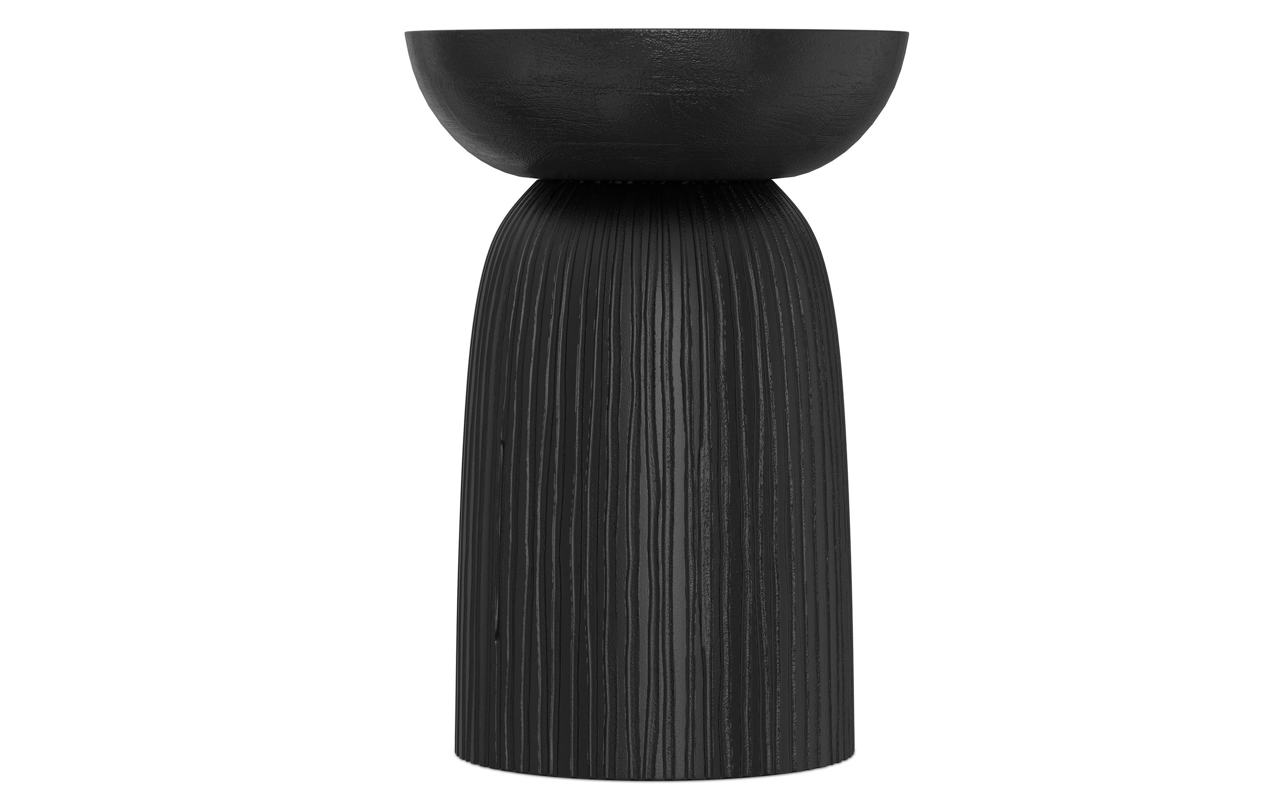 Black | Boyd 13 inch Line Accent Table