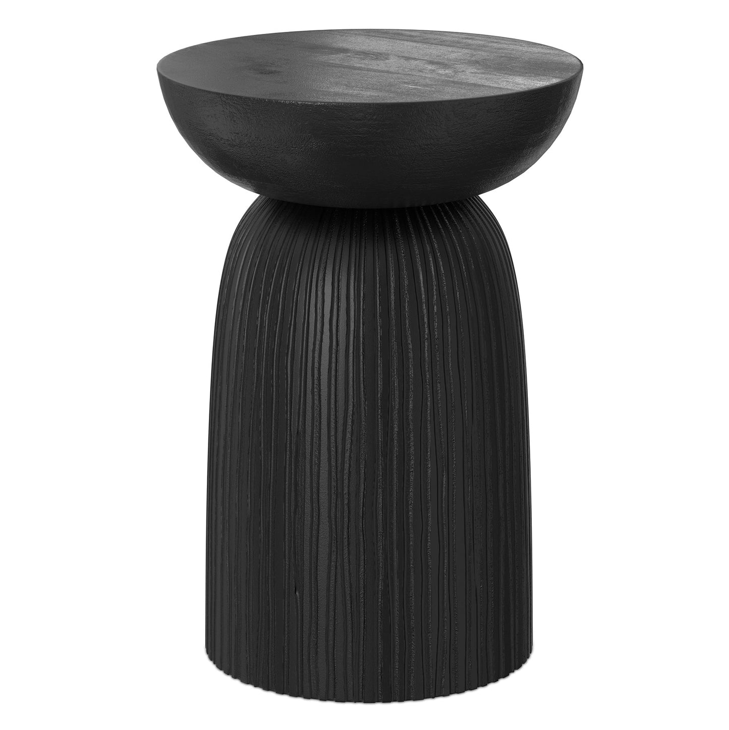 Black | Boyd 13 inch Line Accent Table
