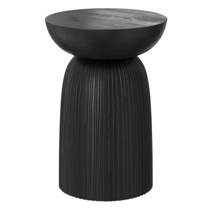 Black | Boyd 13 inch Line Accent Table