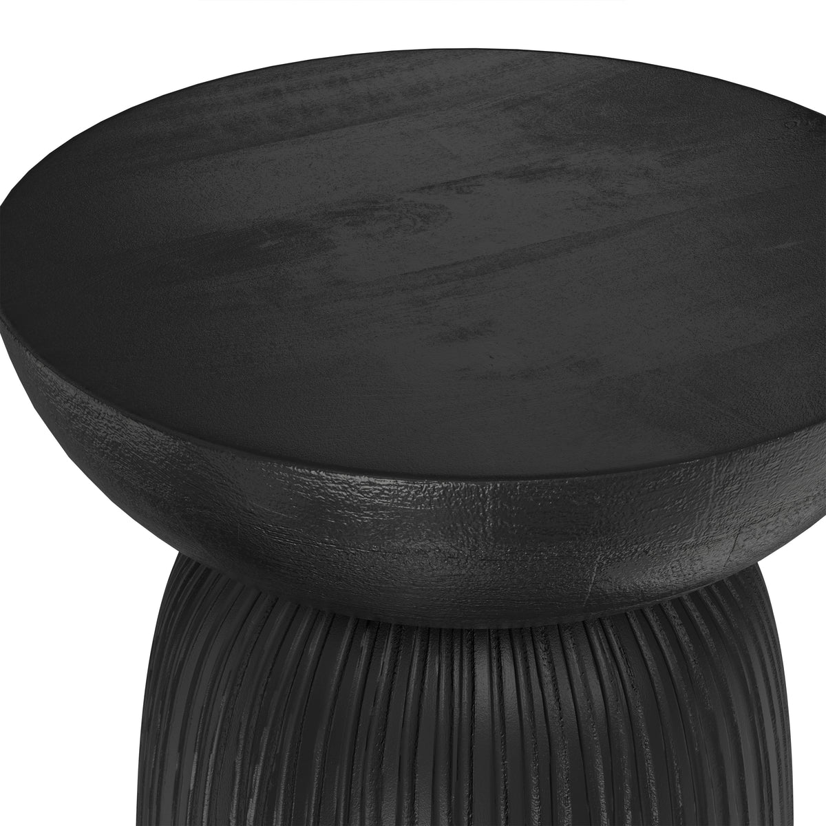 Black | Boyd 13 inch Line Accent Table