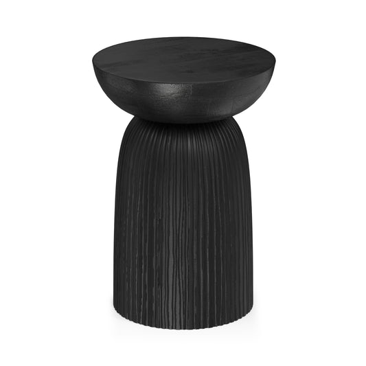 Black | Boyd 13 inch Line Accent Table