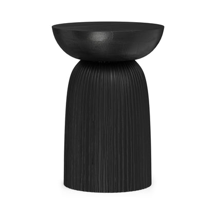 Black | Boyd 13 inch Line Accent Table