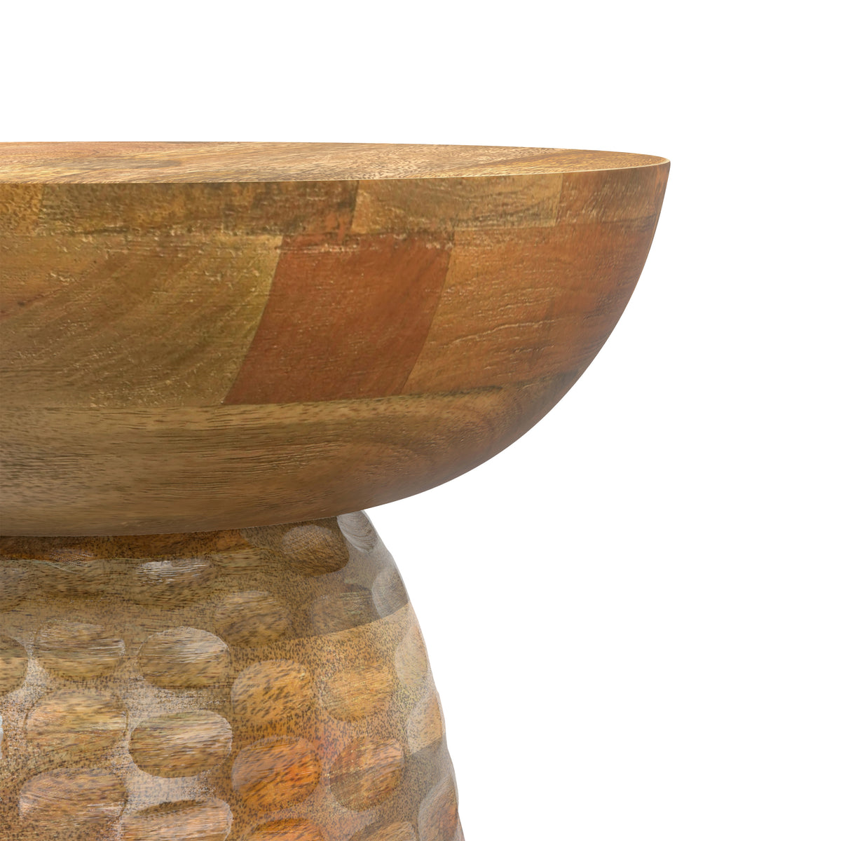 Natural | Boyd 13 inch Accent Table in Mango