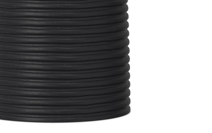 Black | Boyd 13 inch Ribbed Accent Table