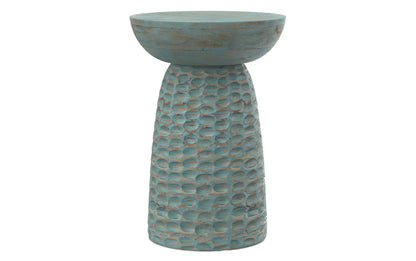 Teal Wash | Boyd Wooden Accent Table