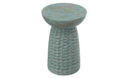 Teal Wash | Boyd Wooden Accent Table