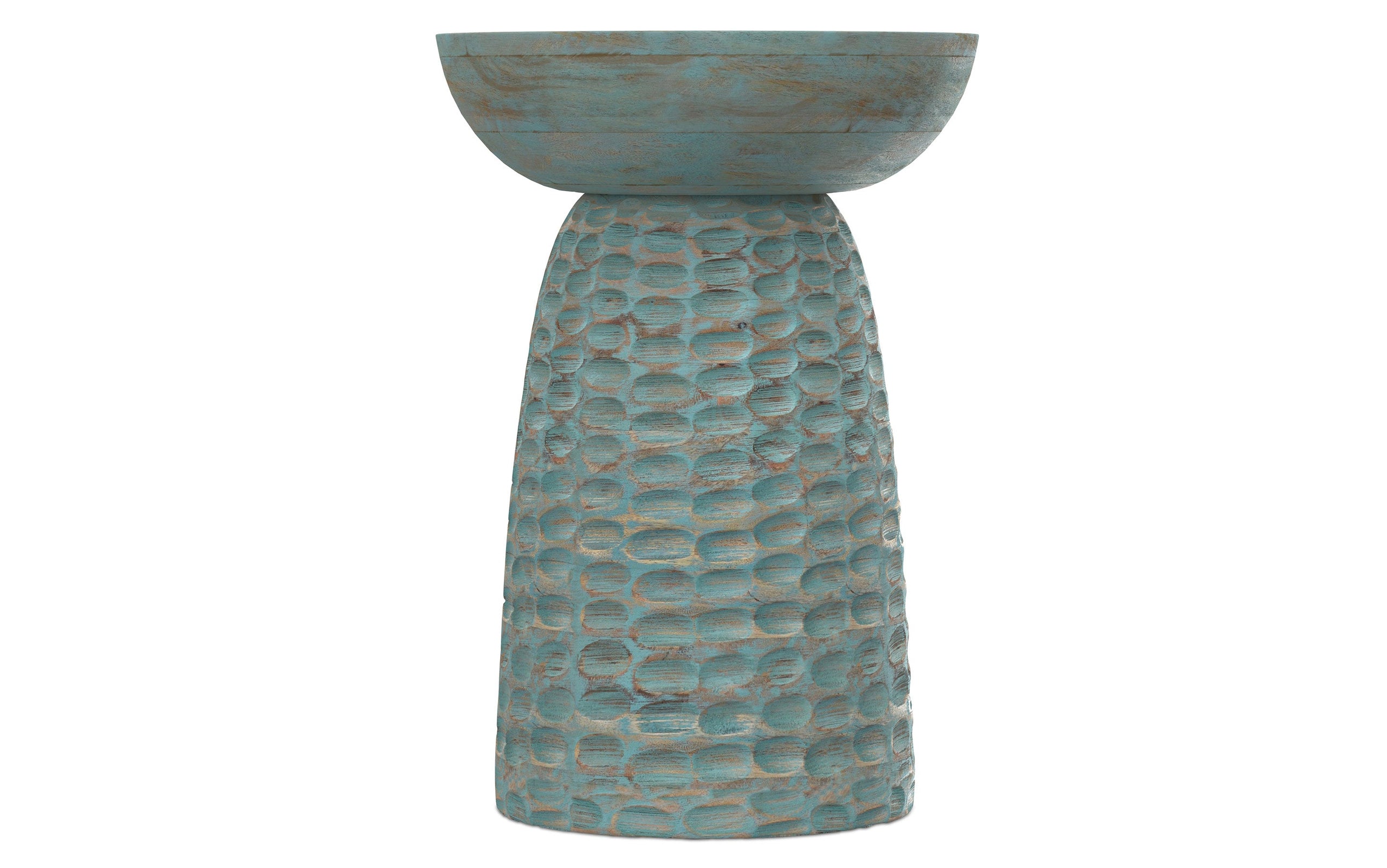 Teal Wash | Boyd Wooden Accent Table