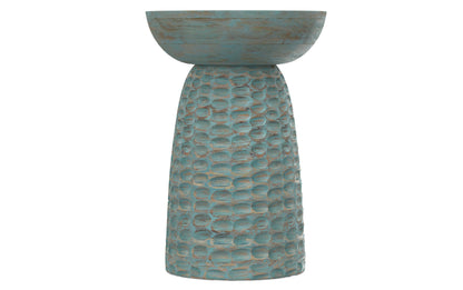 Teal Wash | Boyd Wooden Accent Table