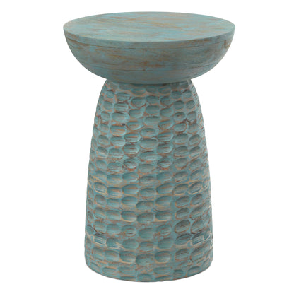 Teal Wash | Boyd Wooden Accent Table