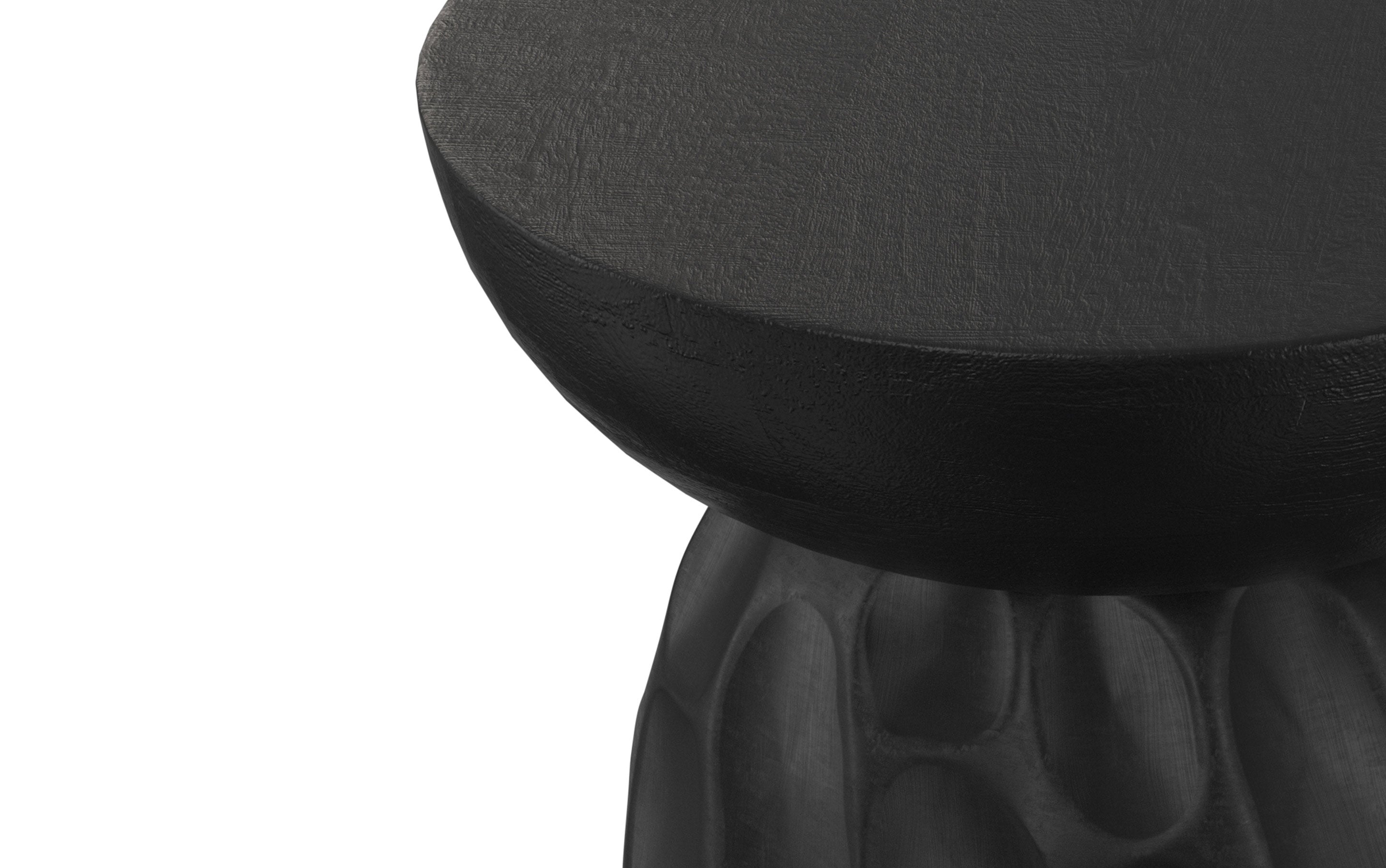 Boyd 13 inch V-Chisel Accent Table - Thumbnail 5