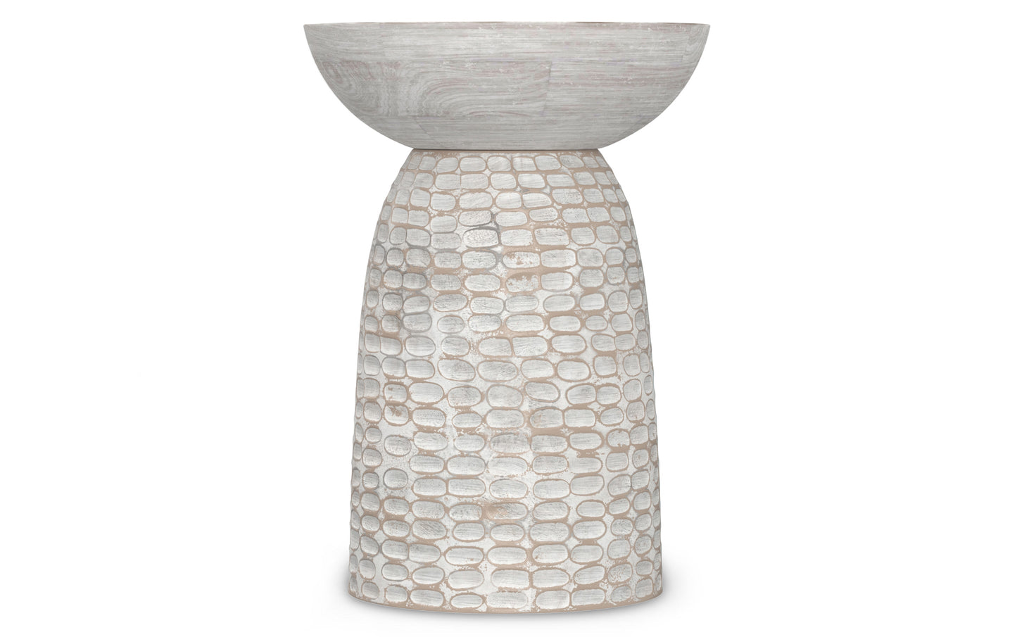 White Wash | Boyd Wooden Accent Table