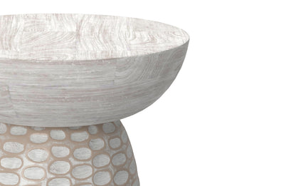 White Wash | Boyd Wooden Accent Table