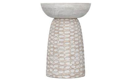White Wash | Boyd Wooden Accent Table