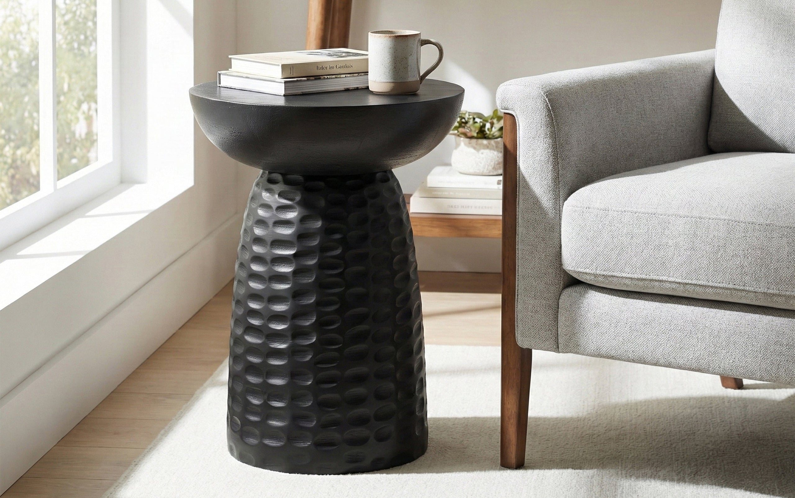 Black 16 inch | Boyd 16 inch Accent Table