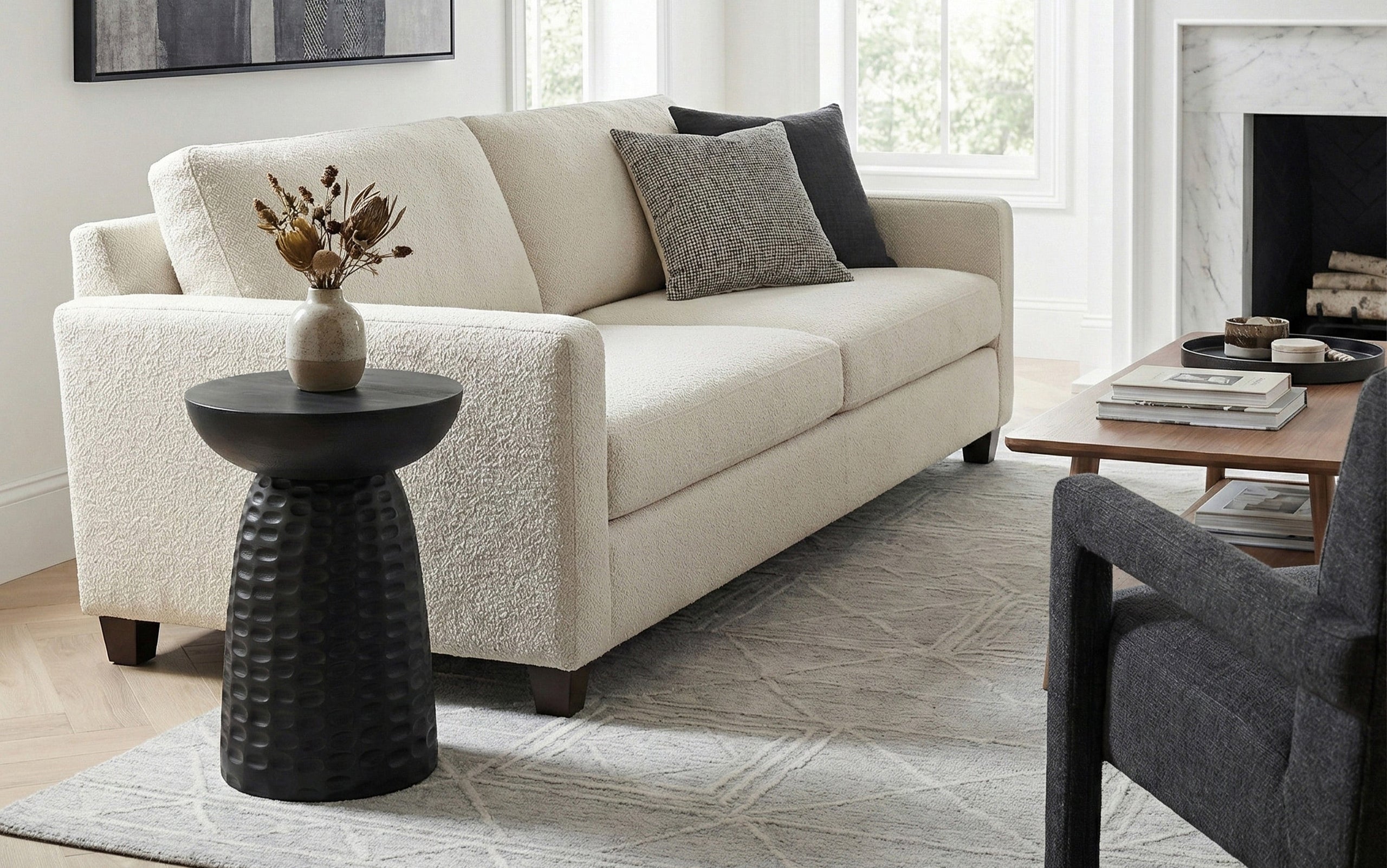 Black 16 inch | Boyd 16 inch Accent Table